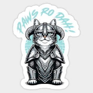 The Elder's Fur | Video Game | Cat | Hero | Gaming Icon | Pop Culture Sticker